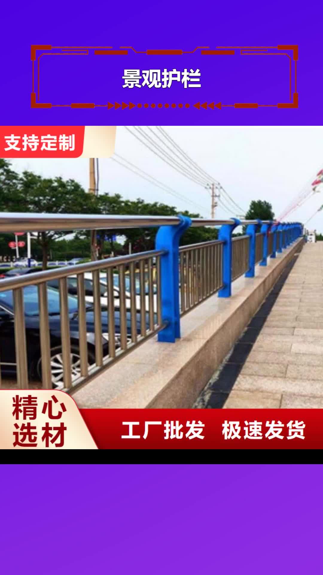 丽江【景观护栏】 河道防撞护栏专注质量