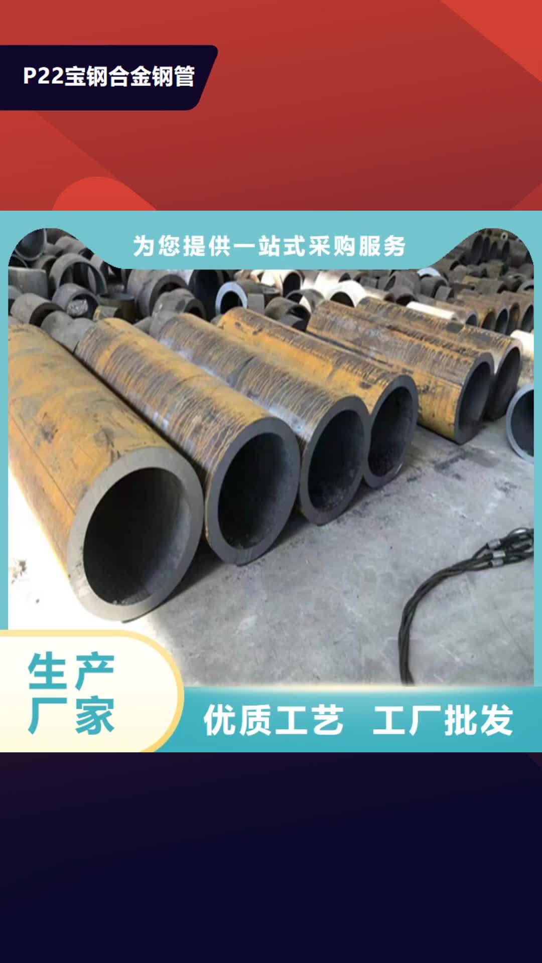 【宁德P22宝钢合金钢管,P91合金管商家直供】